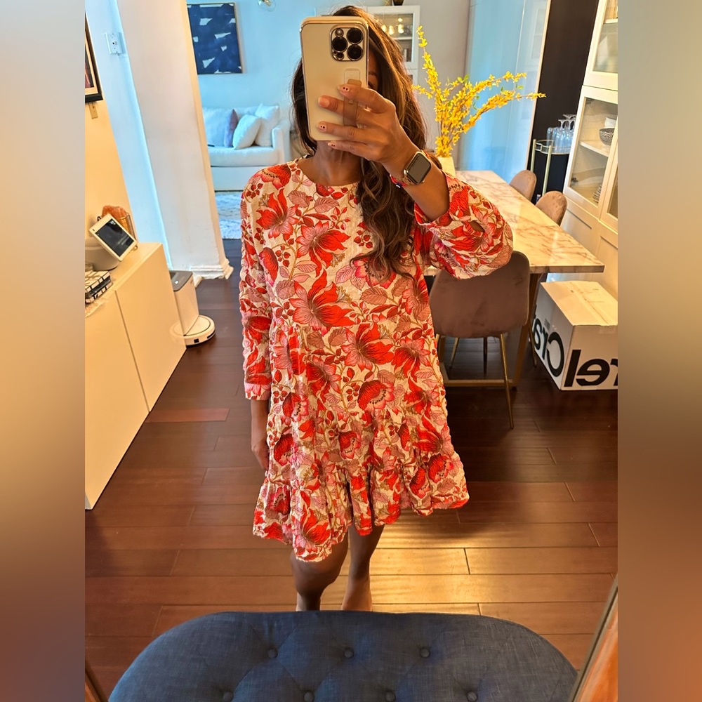 Zara Floral print summer dress
